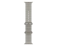 Apple 49mm Translucent Grey Ocean Band - Natural Titanium Finish - 1594219 - zdjęcie 1